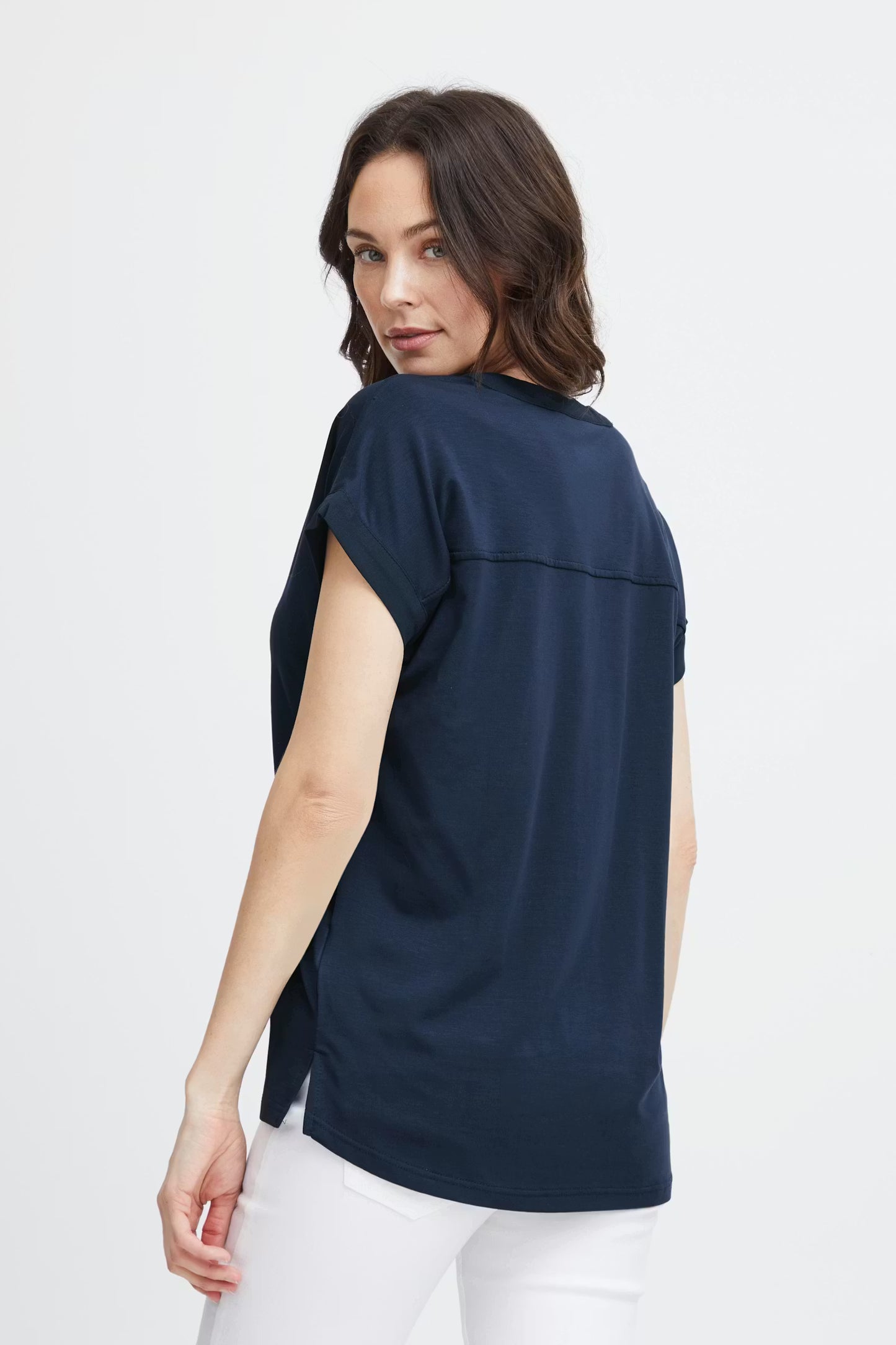 FRANSA "FRLiv T 1 Tee" (Navy)