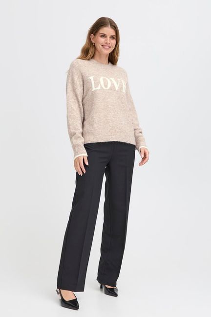 FRANSA "FRFlorence Jumper" (Moon Rock/Fudge Melange)