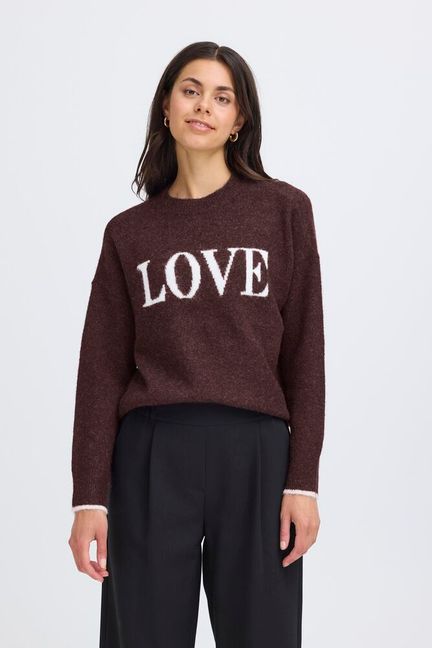 FRANSA "FRFlorence Jumper" (Moon Rock/Fudge Melange)