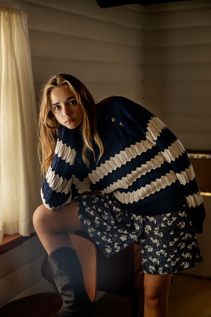 ATELIER REVE "IRMaisie Jumper" (Maritime Blue)