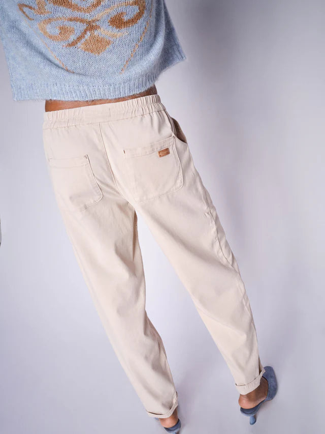 MOS MOSH "MMMaison Ayi Pant" (Feather Gray/Sea Turtle)