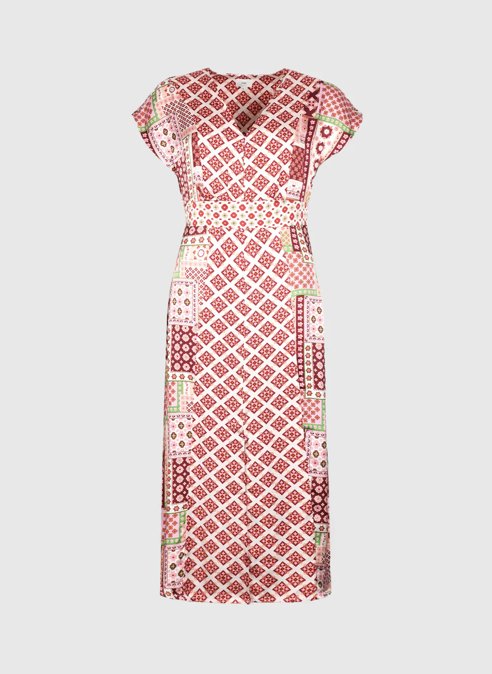 AN'GE "Mirage Dress" (Patchila Bordeaux)