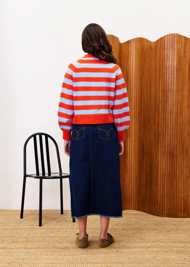 FRNCH "Morand Cardigan" (Rouge)