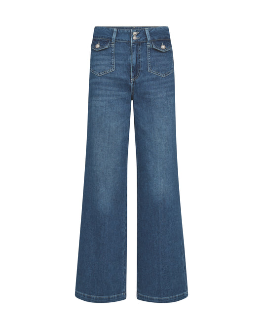 MOS MOSH "MMColette Nagato Jeans (32")" (Blue401)
