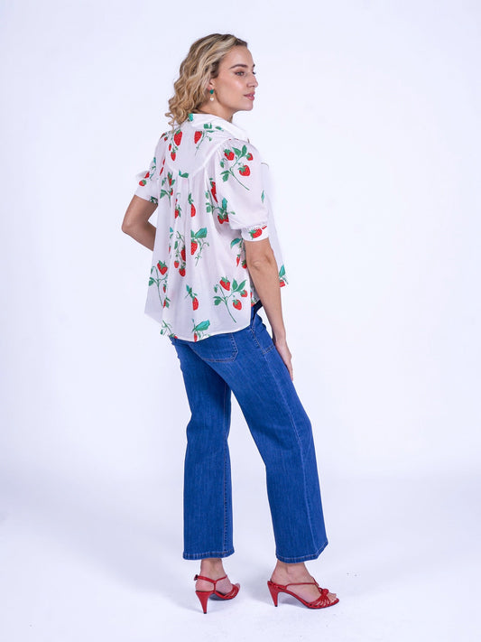 NEW DAY ORIGINALS "Paddington Blouse" (Strawberry) - ClobR