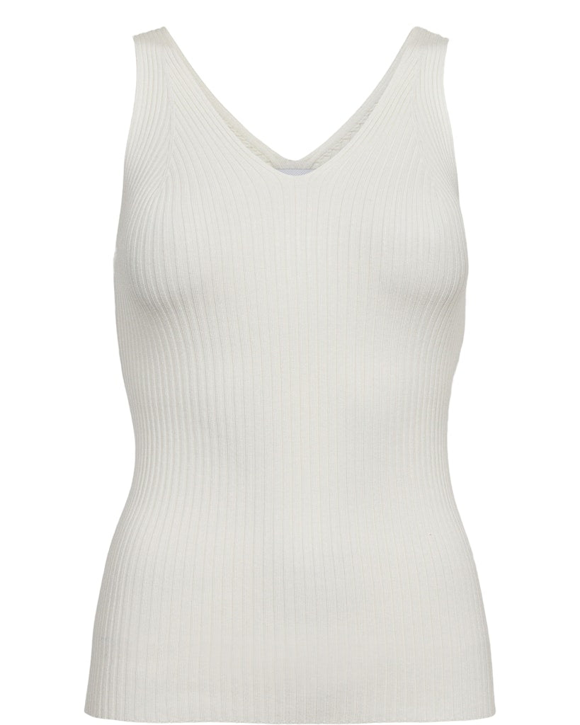 NUMPH "NUCerys Knit Top" (Cloud Dancer)
