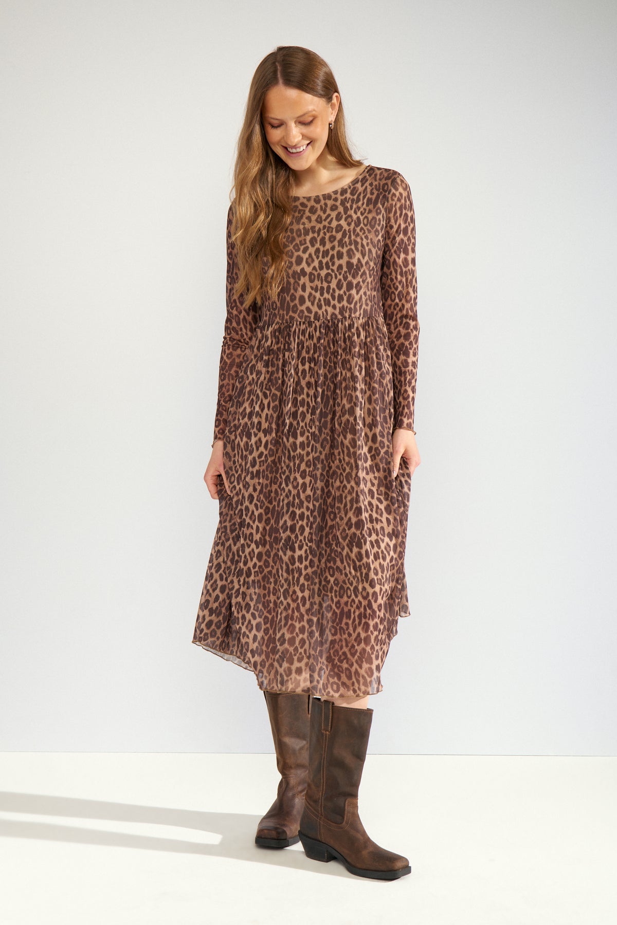 NUMPH "NUFreja Lionis Dress" (Tigers Eye)