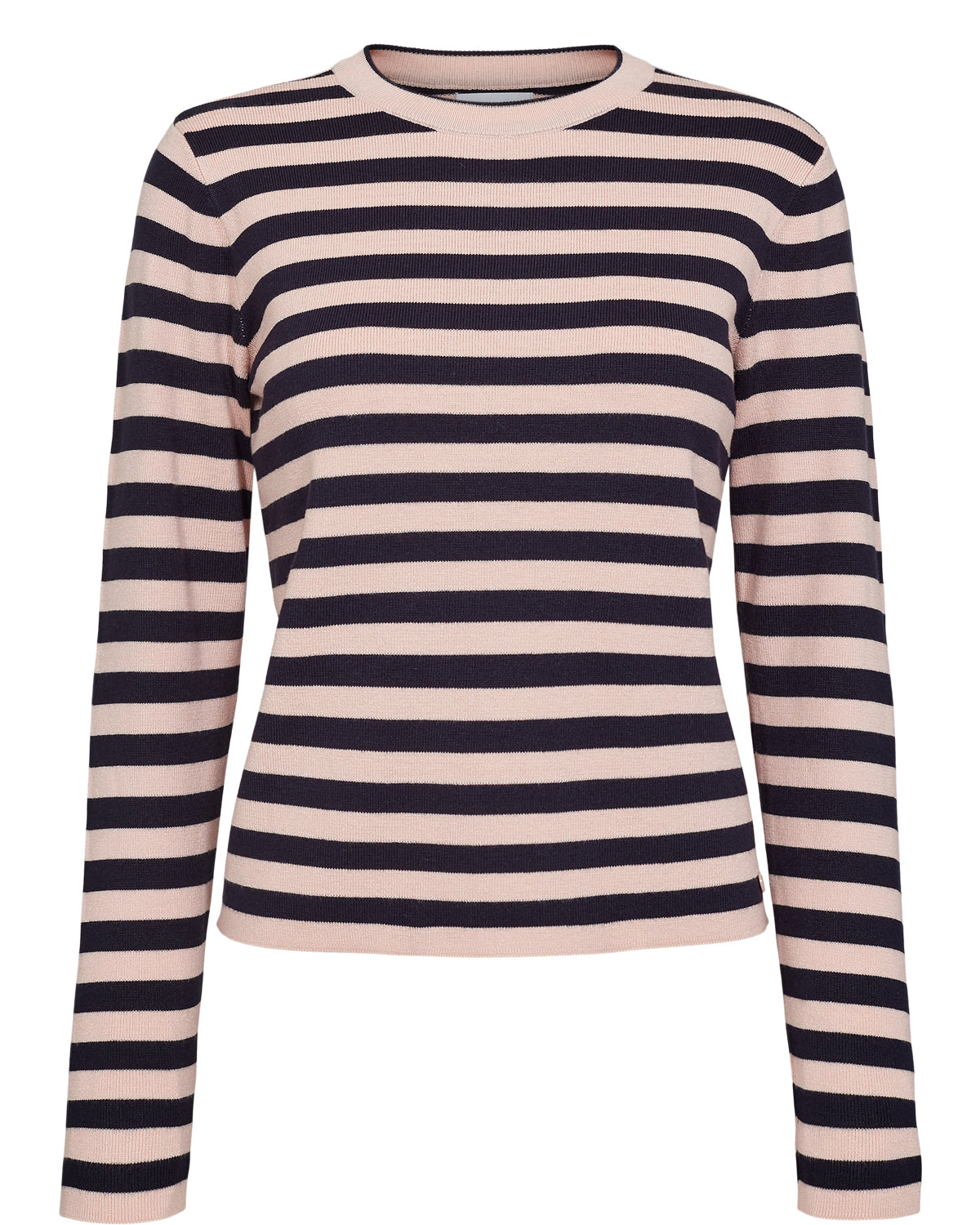 NUMPH "NUStripey Pullover New" (Roseate Spoonbi)