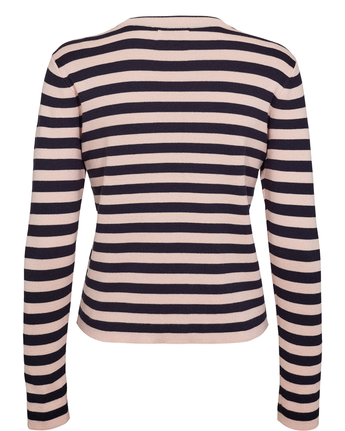 NUMPH "NUStripey Pullover New" (Roseate Spoonbi)