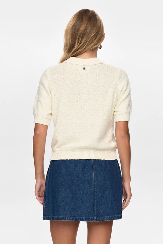 NUMPH "NUZola Cardigan" (Cloud Dancer)