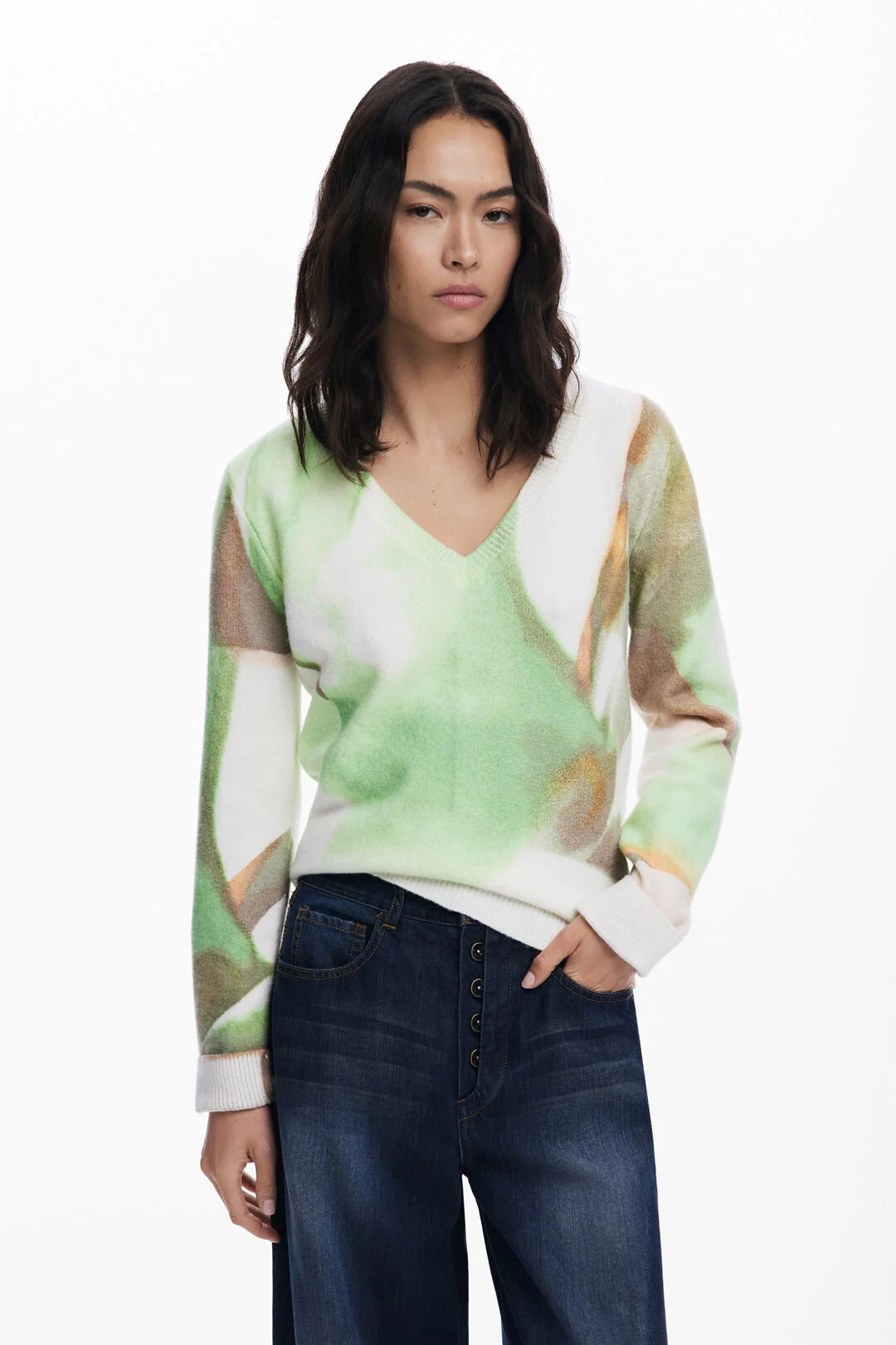 DESIGUAL "OULU Jumper" (Lettuce green)