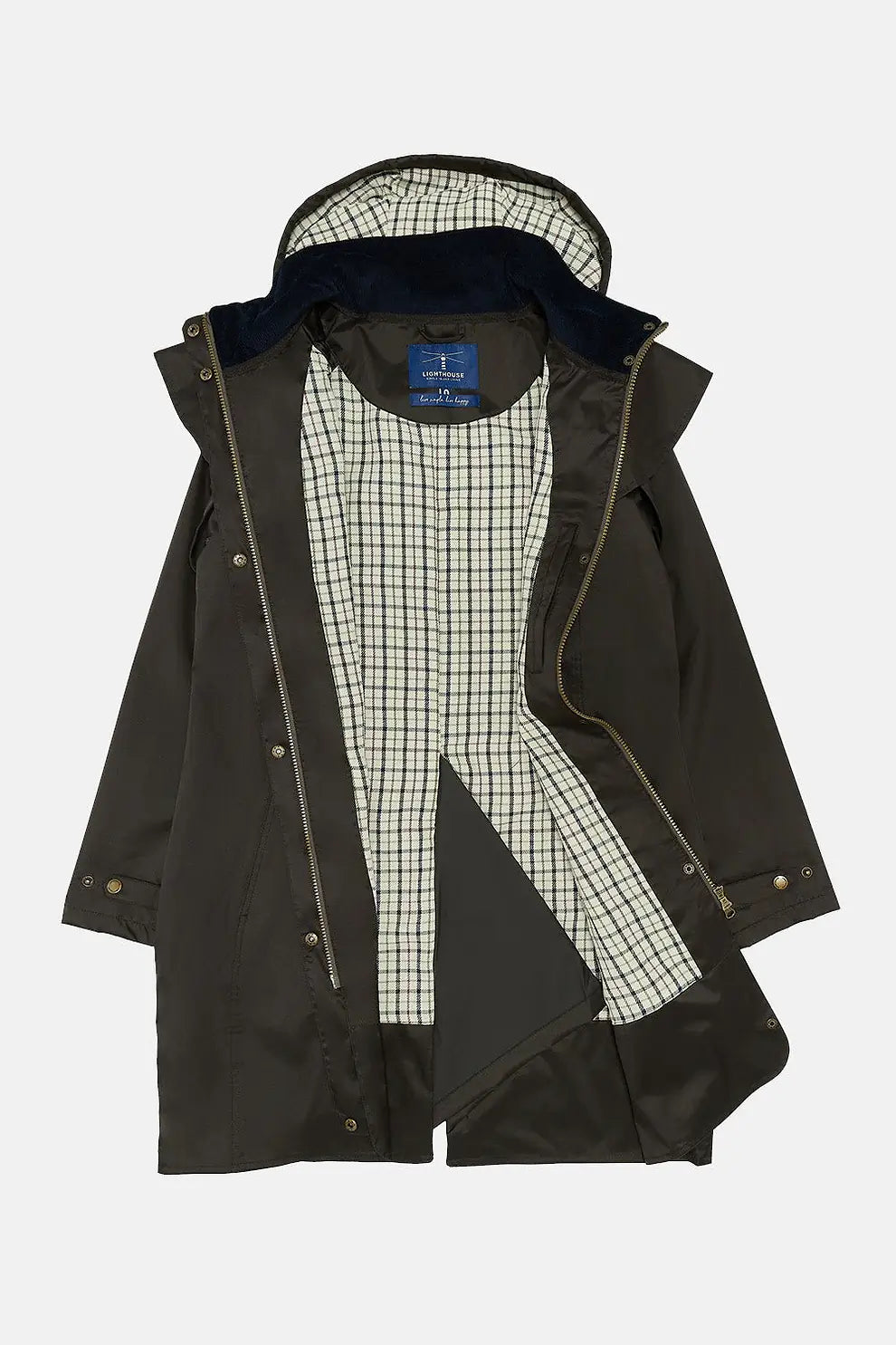 LIGHTHOUSE "Outrider 3/4 Coat"( Chocolate)