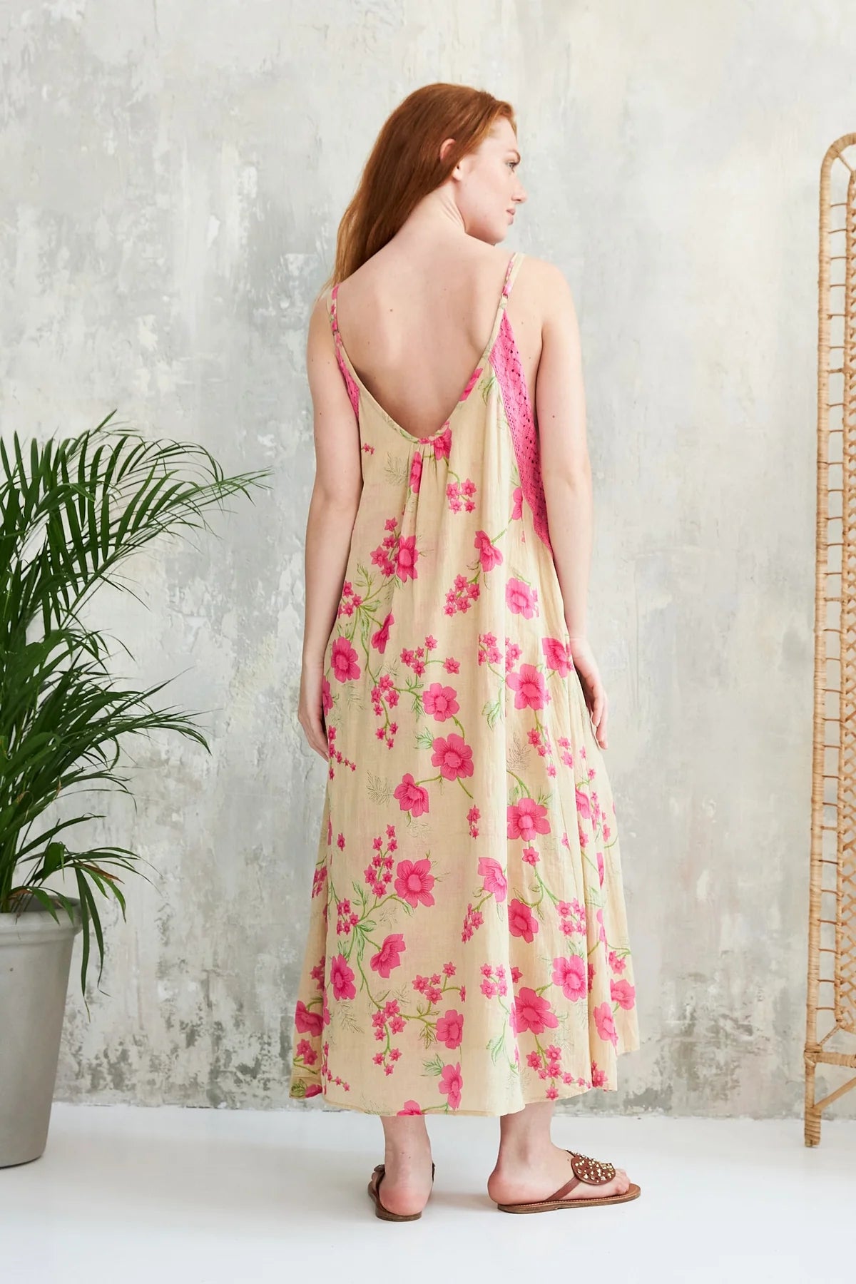 CHICO SOLEIL "Paloma Dress" (Beige)