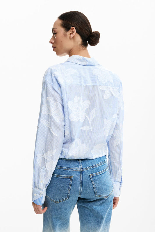 DESIGUAL "Parker Shirt" ( Blue Water )