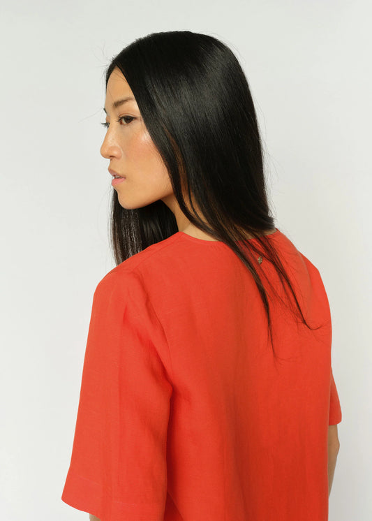 MOS MOSH "MMRaina Alexis Blouse" (Spicy Orange)