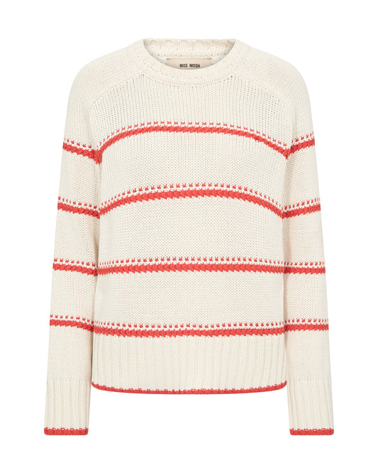 MOS MOSH "MMRola Bine Stripe Jumper " (Spicy Orange)