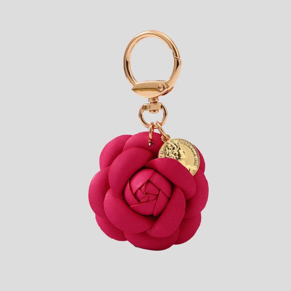 STICKYBESTIE "Rose Bag Charm" (Pink)