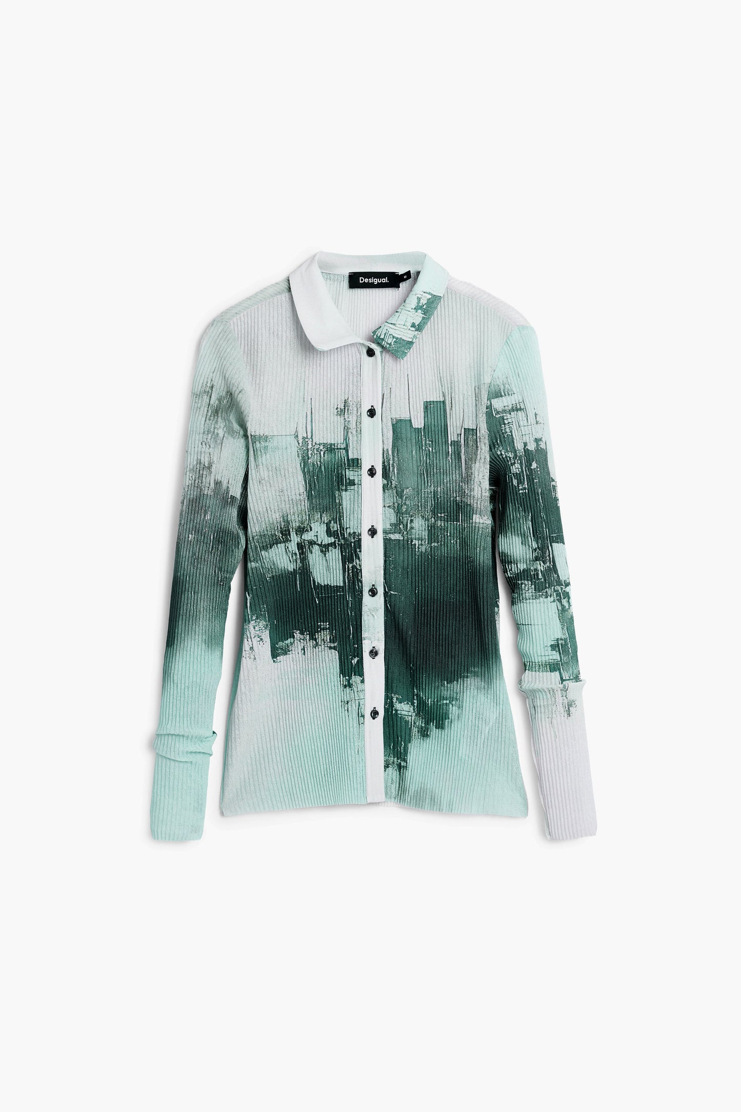 DESIGUAL "Rotterdam Shirt" (Gris Pastel)
