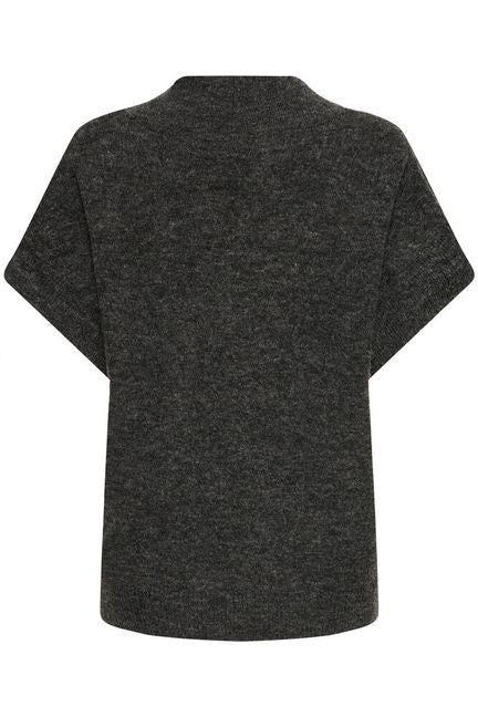 FRANSA "FRSanny Waistcoat 2" ( Oatmeal Melange/Charcoal Grey Melange)