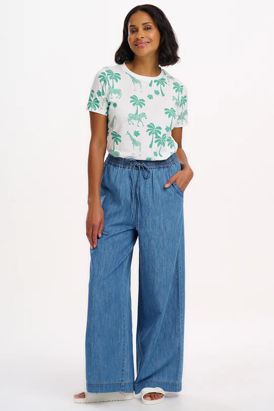 SUGARHILL "Maggie T shirt" (Off White Savannah Oasis)