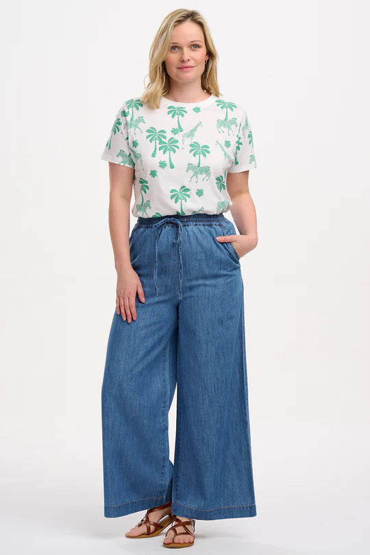 SUGARHILL "Maggie T shirt" (Off White Savannah Oasis)