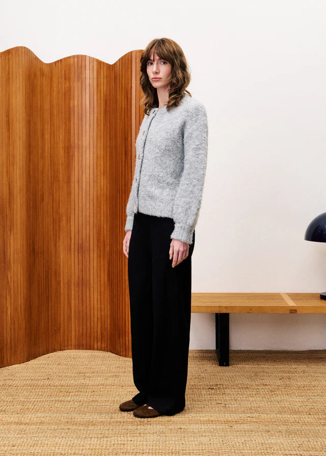 FRNCH "Selkirk Cardigan" (Gris)