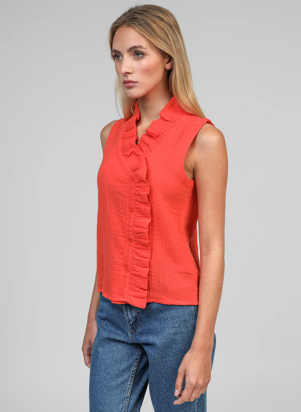 An'ge "Siloe blouse" (Orange)