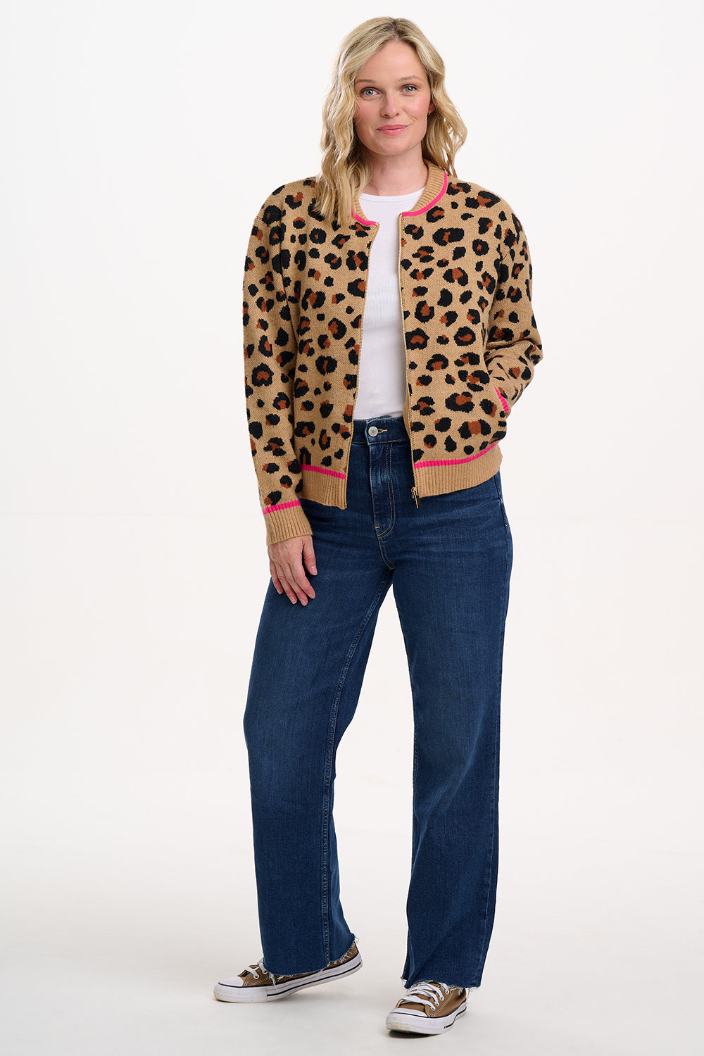 SUGARHILL "Solana Bomber" (Tan/Black)