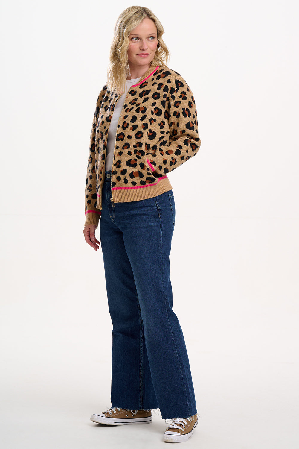 SUGARHILL "Solana Bomber" (Tan/Black)