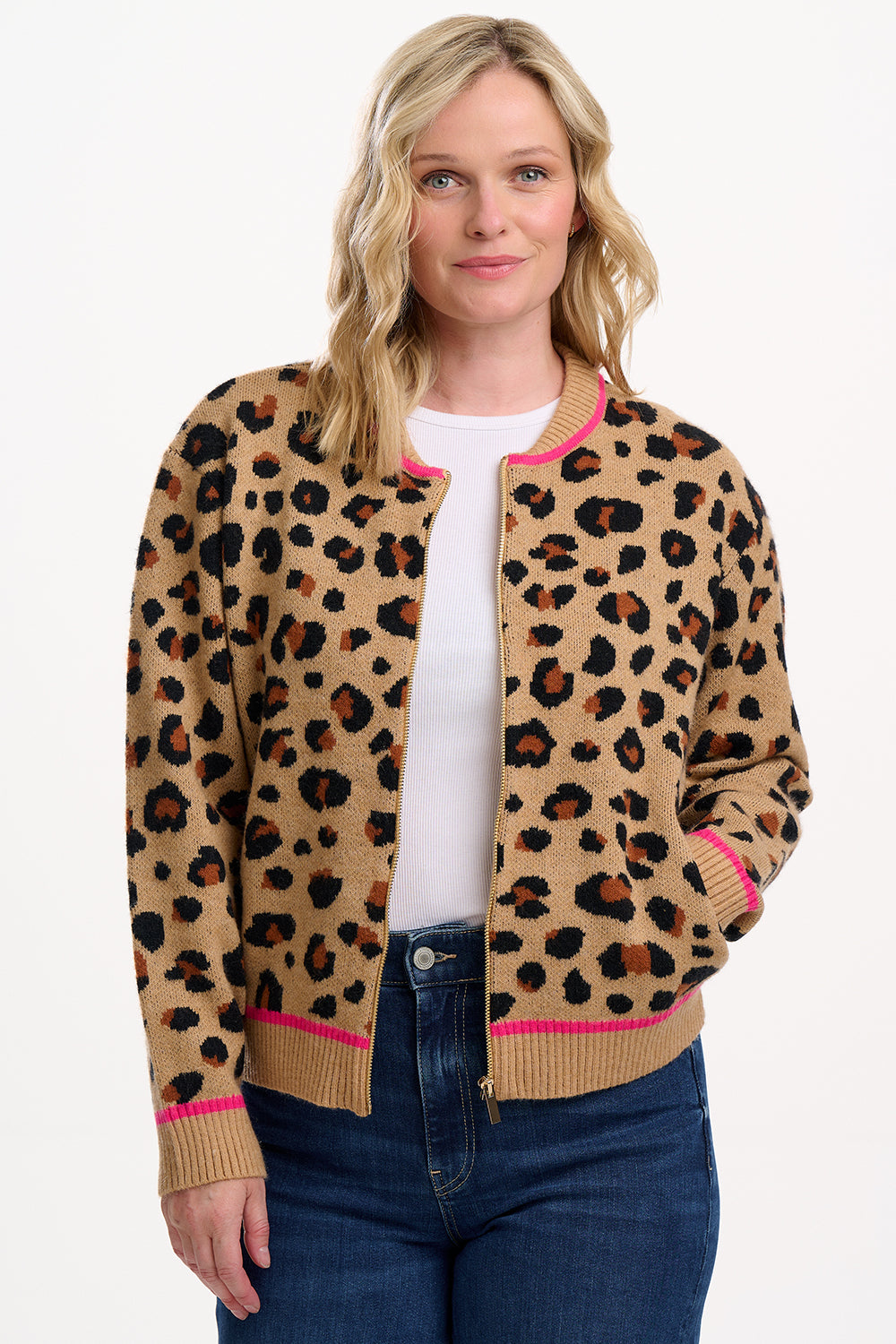 SUGARHILL "Solana Bomber" (Tan/Black)