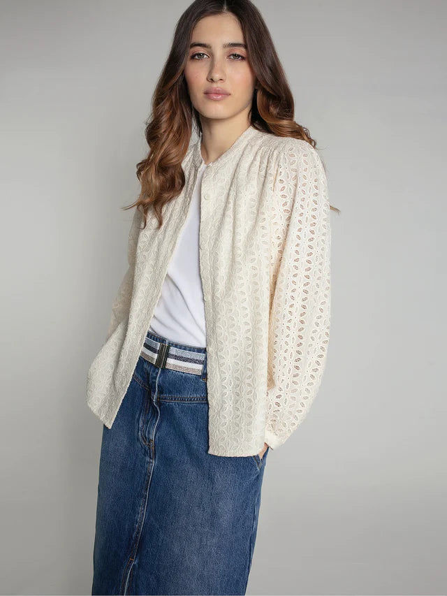 NOOKI 'Stacy' Blouse (Cream)