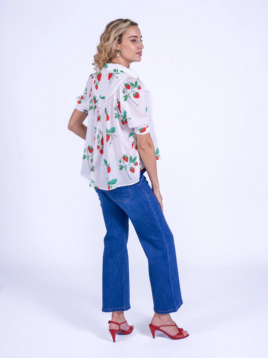 NEW DAY ORIGINALS "Paddington Blouse" (Strawberry)