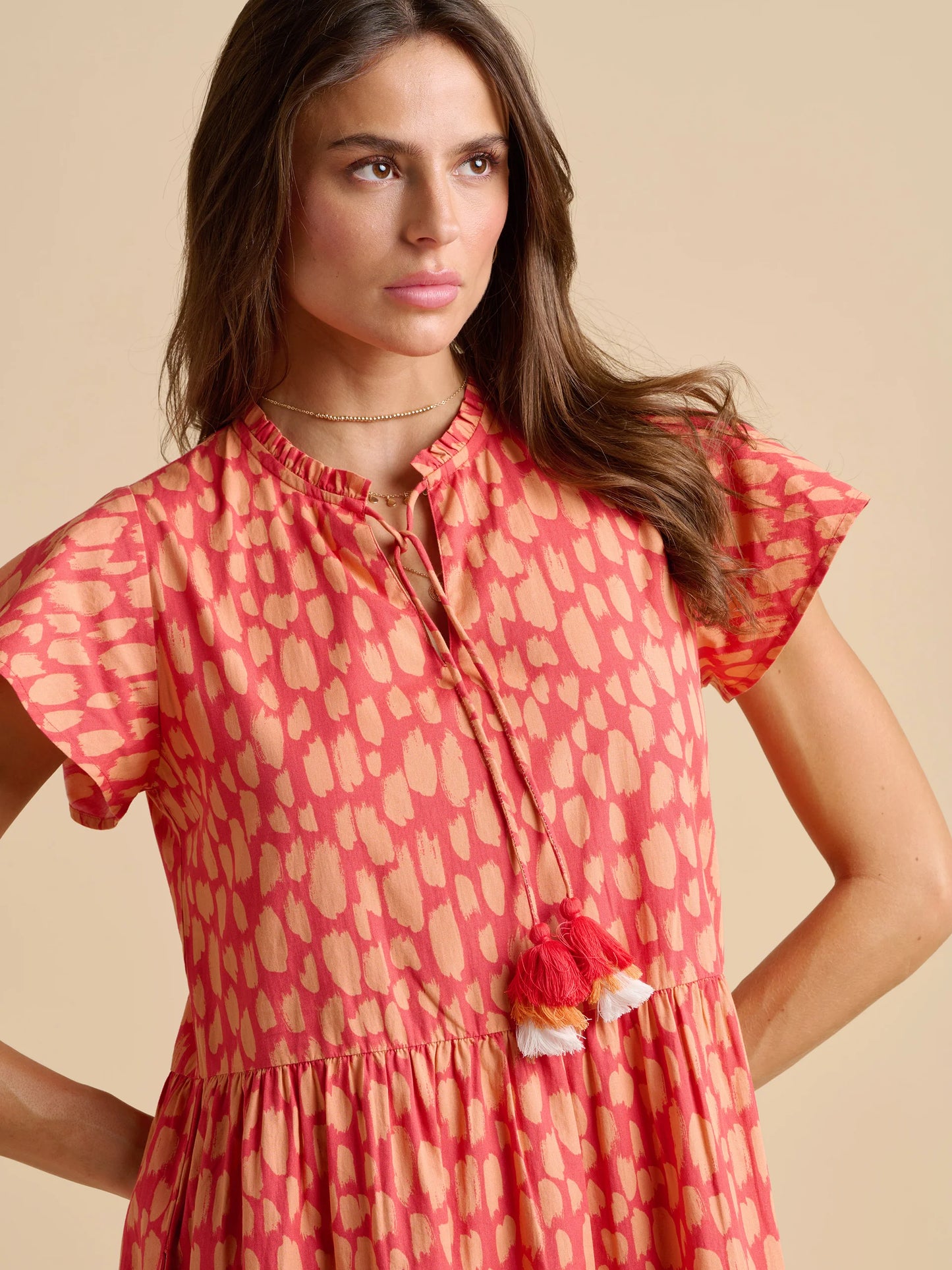 Sundown Maxi Dress (Coral)