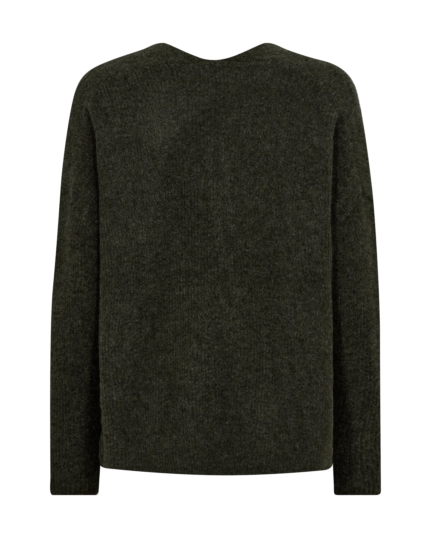 MOS MOSH "MMThora V Neck Knit" (Grape Leaf)