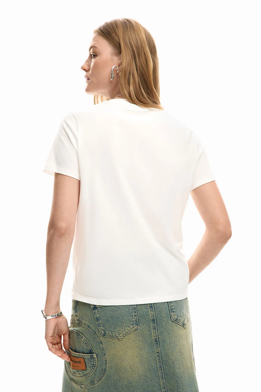 DESIGUAL "Vilma T Shirt" (White)
