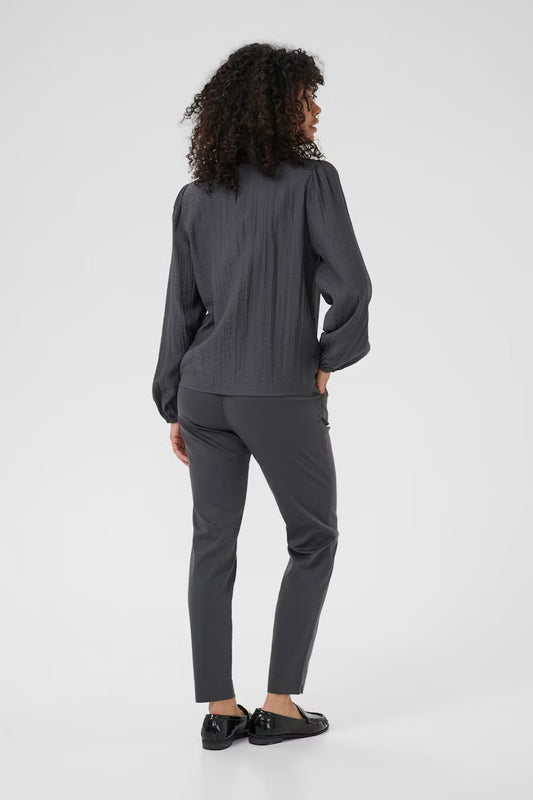 KAFFE "KAvivy Blouse" (Black Oyster)