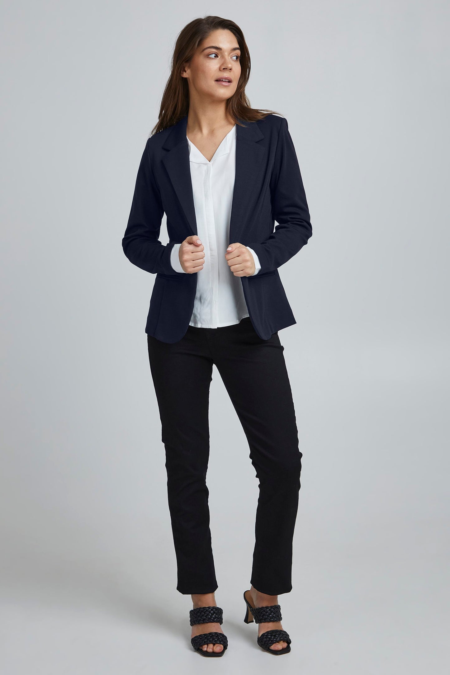 FRANSA 'Za' Blazer (Navy)