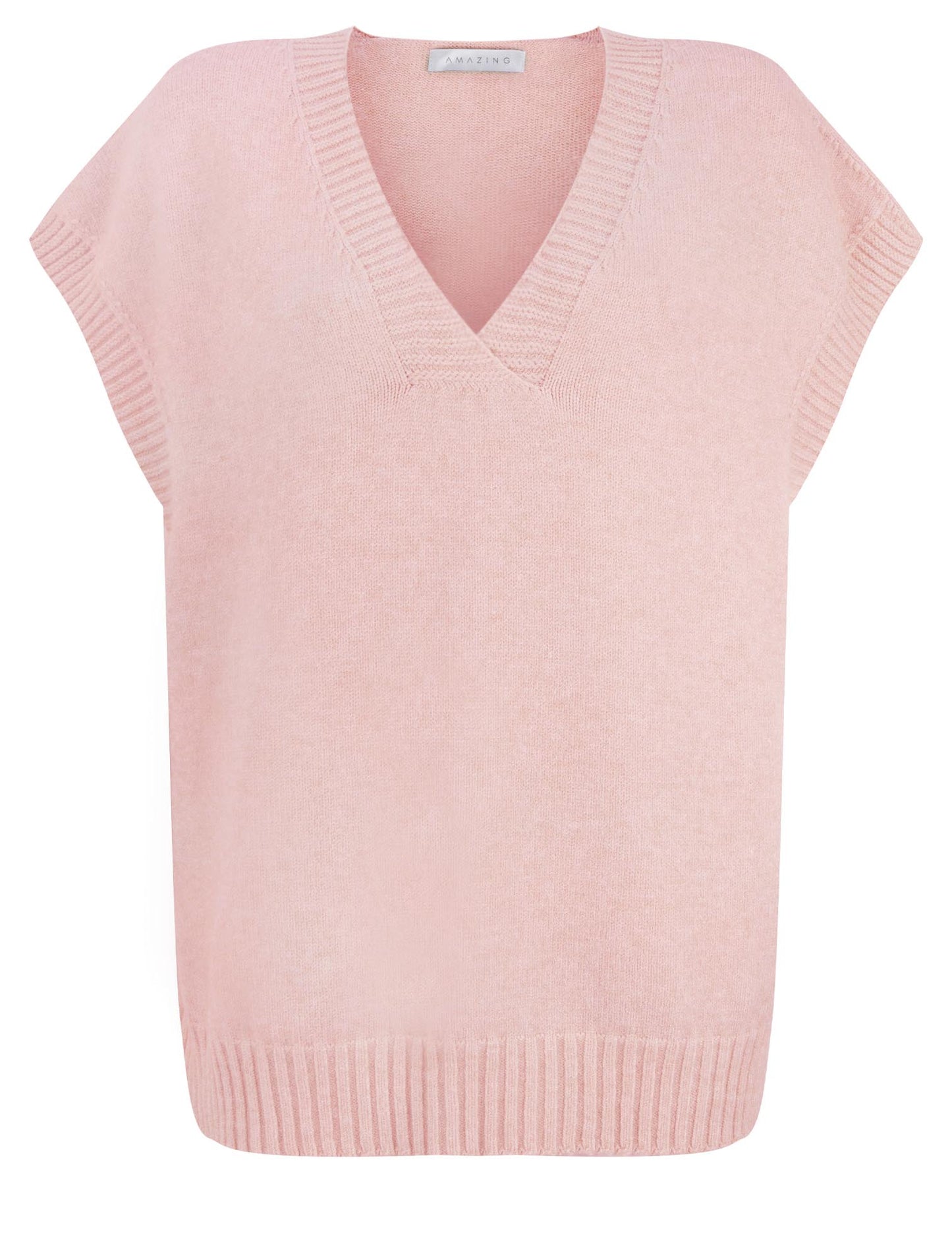 Brightly coloured one size knitwear