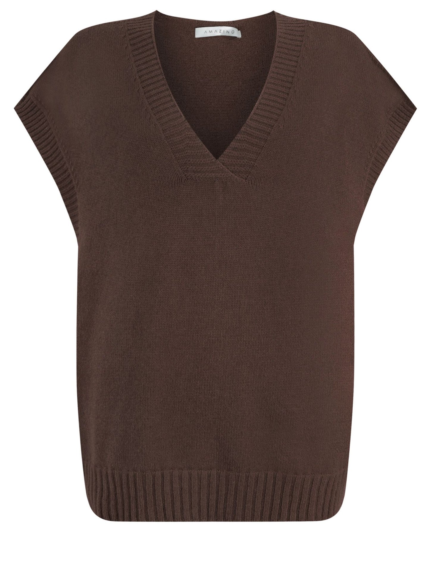 Brightly coloured one size knitwear