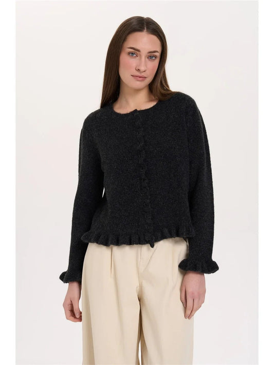 24 COLOURS "Vivian Cardigan" (Black) - ClobR