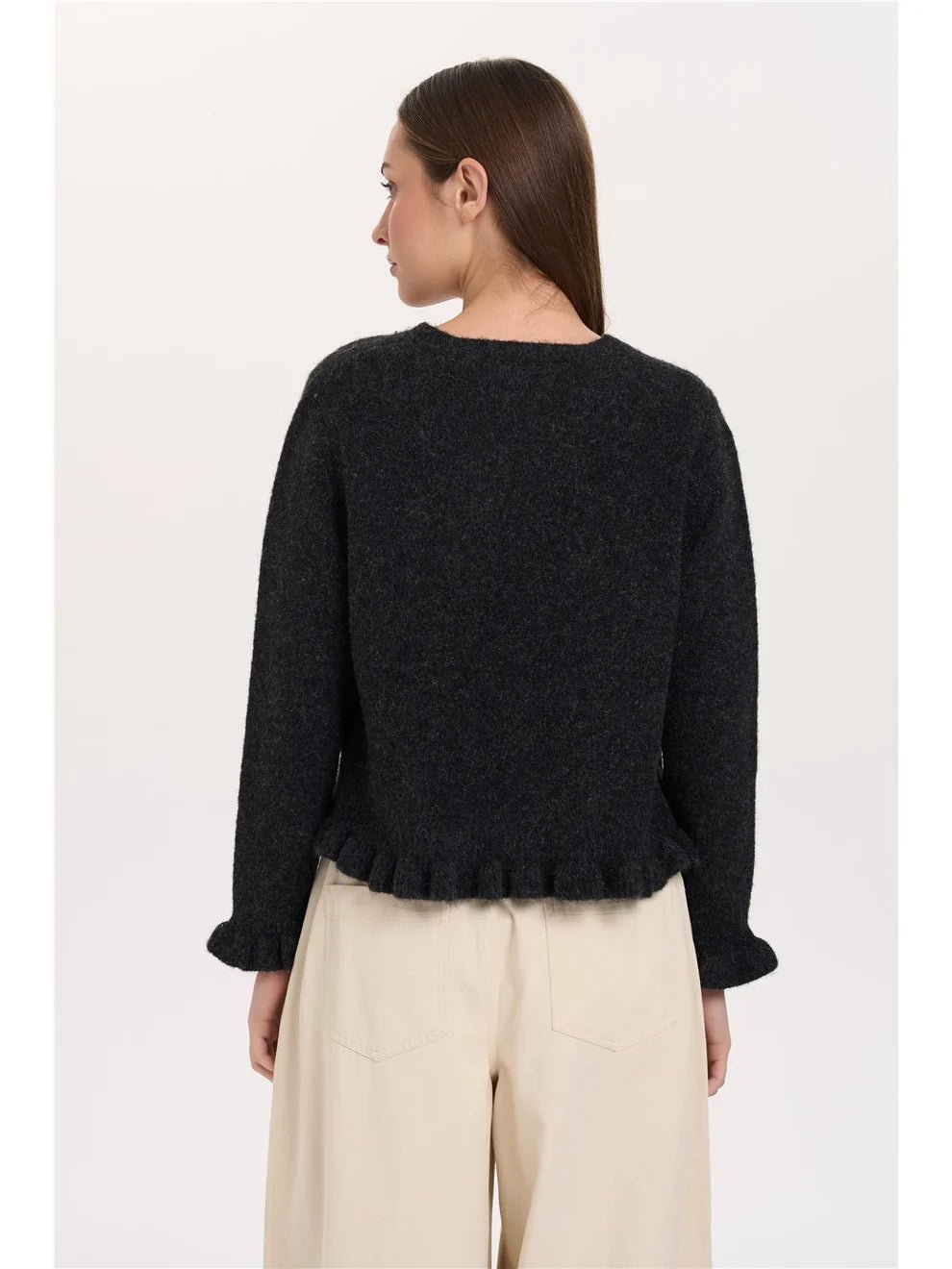 24 COLOURS "Vivian Cardigan" (Black) - ClobR