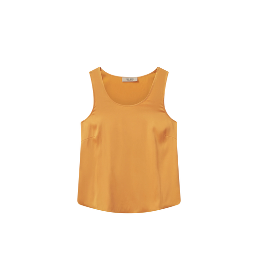 Astrid scoop neck silk vest top by Mos Mosh 