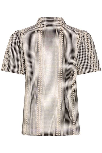 FRANSA "FRBronwen Blouse 1" (Black check)