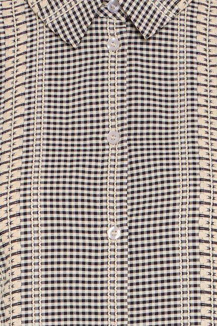 FRANSA "FRBronwen Blouse 1" (Black check)