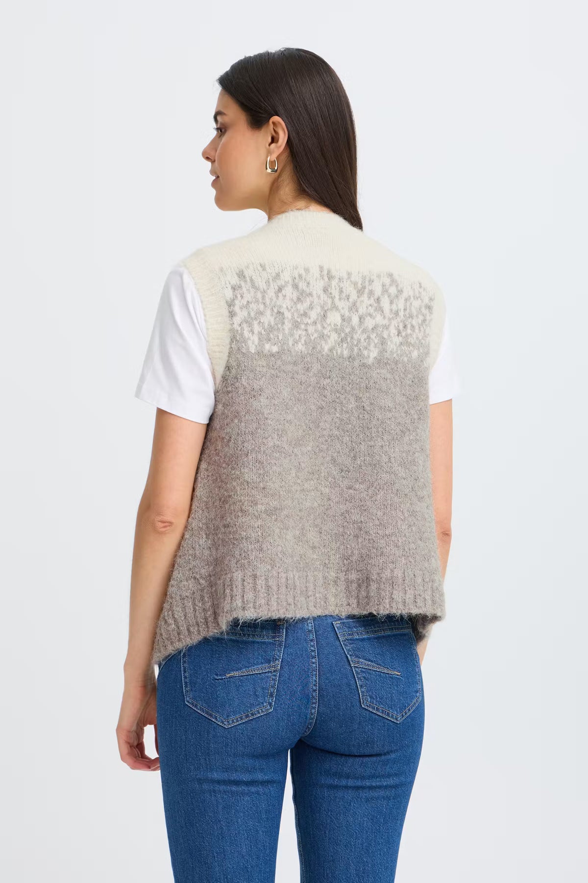 FRANSA "FRTye Waistcoat" (Driftwood)