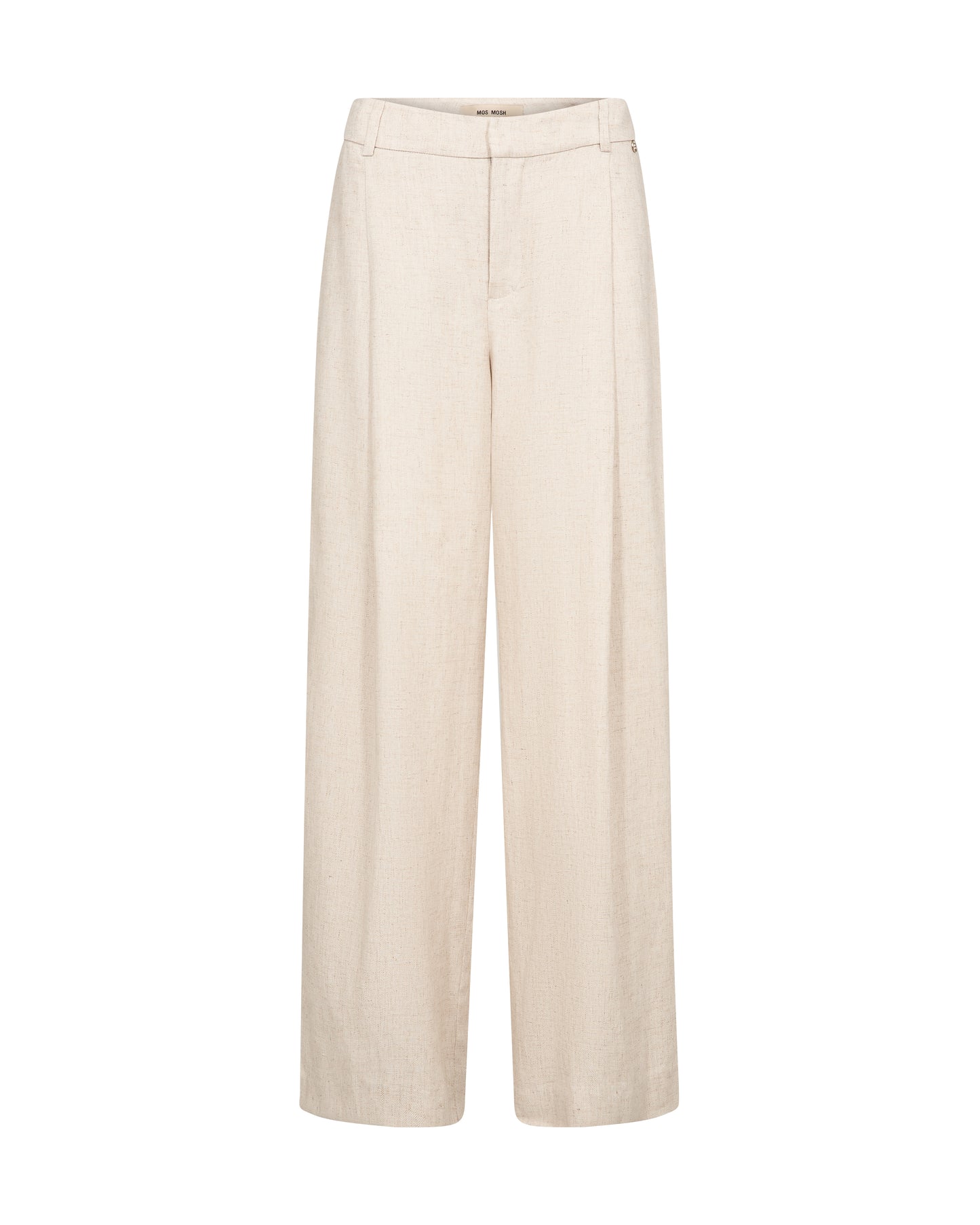 Timeless, tailored trousers with a relaxed yet refined silhouette from MOS MOSH. Designed with a mid-rise waist and soft drape that flatters the figure while ensuring all-day comfort. Perfect for both office days and effortless weekend dressing. Fit true to size.