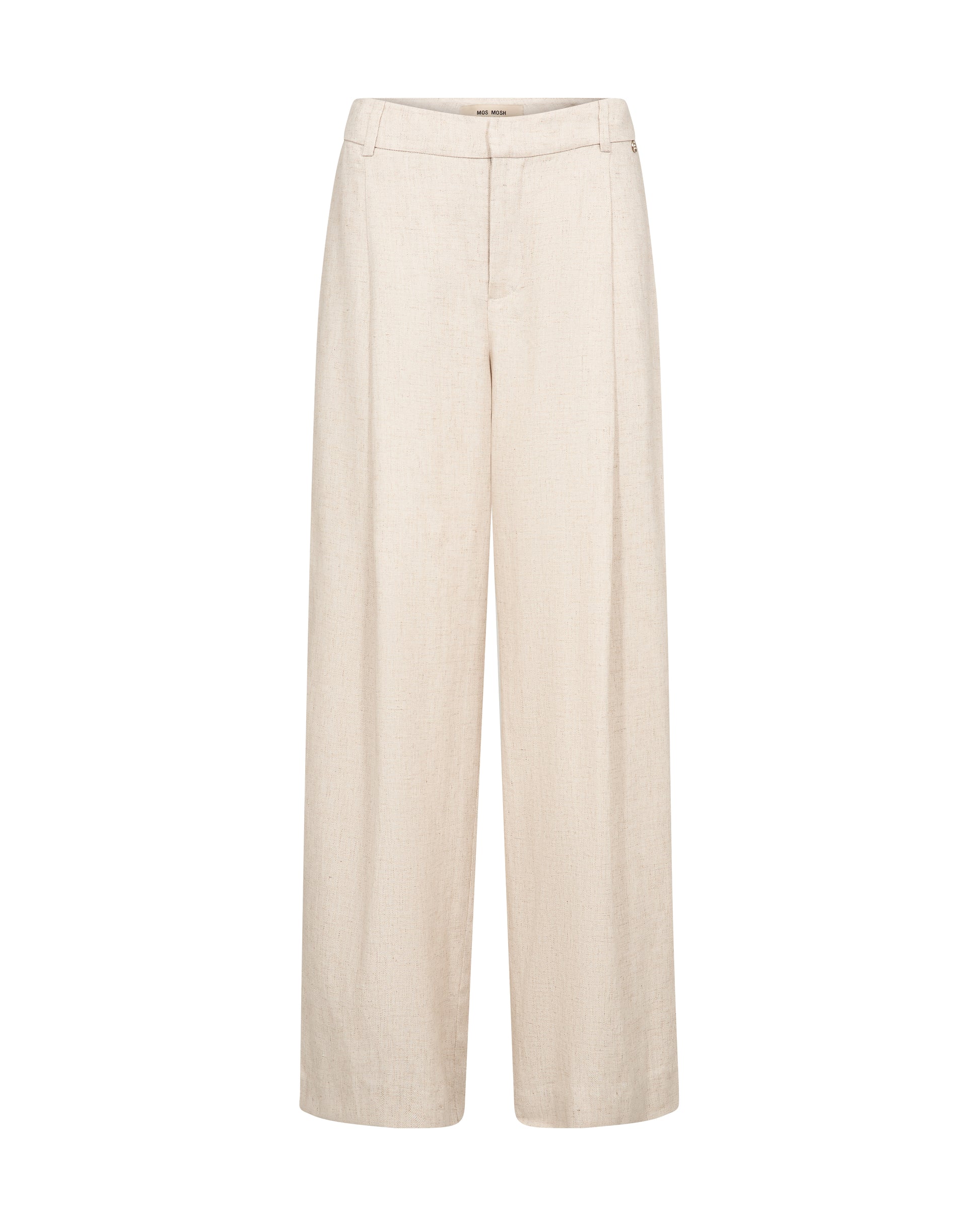 Timeless, tailored trousers with a relaxed yet refined silhouette from MOS MOSH. Designed with a mid-rise waist and soft drape that flatters the figure while ensuring all-day comfort. Perfect for both office days and effortless weekend dressing. Fit true to size.