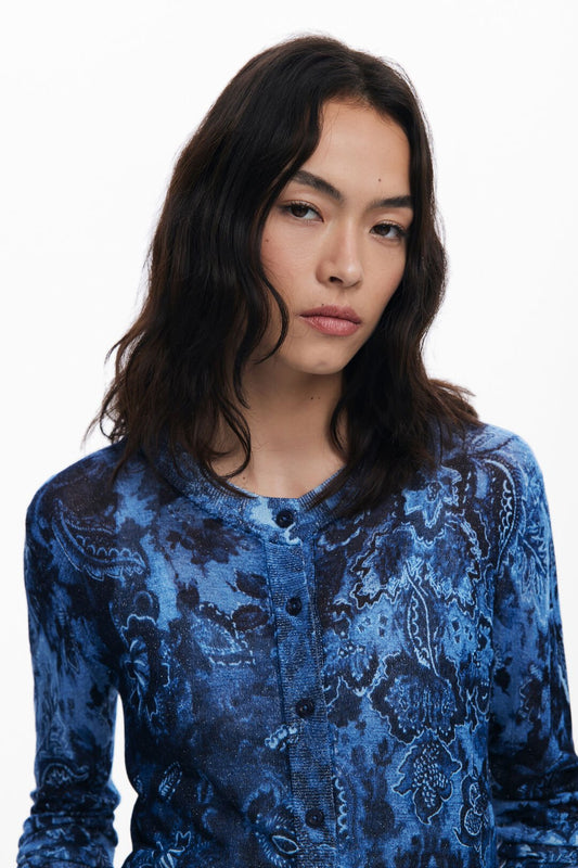 DESIGUAL "Kassidy Cardigan" (Blue)