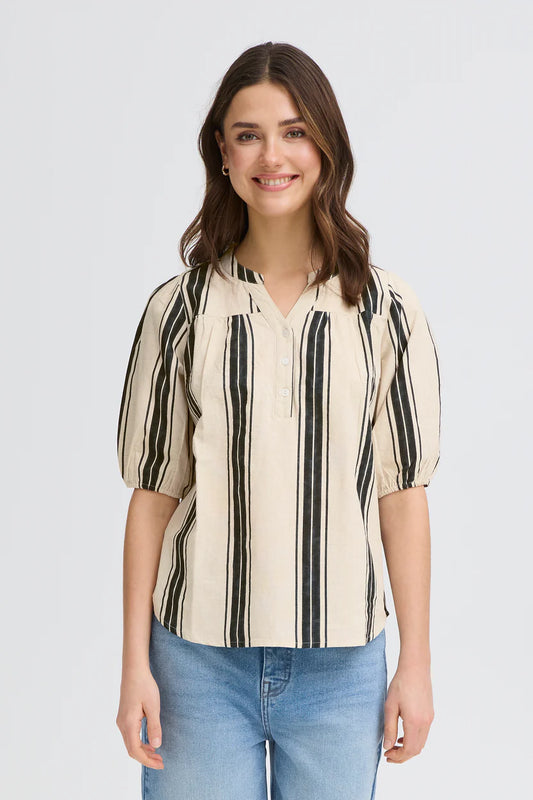 FRANSA "FRMaddie Blouse 2" (Wide Stripe )
