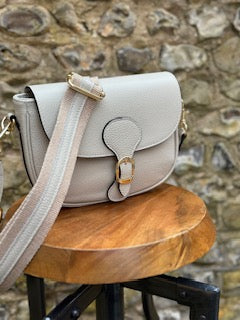 Leather Saddle Bag